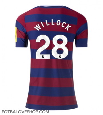 Newcastle United Joe Willock #28 Dámské Alternativní Dres 2024-25 Krátký Rukáv